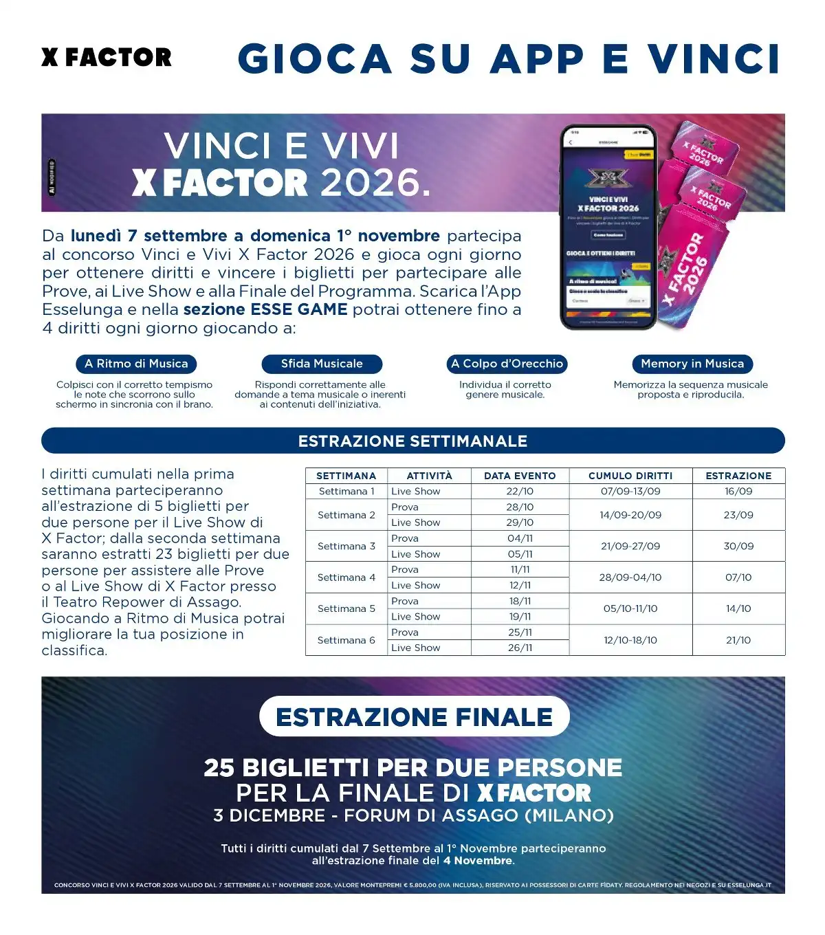 Volantino Esselunga Nuovo Dal 10 Settembre Al 23 Settembre 2026 Anteprima - Immagine 2 Dal 7 Settembre - 2 Dicembre