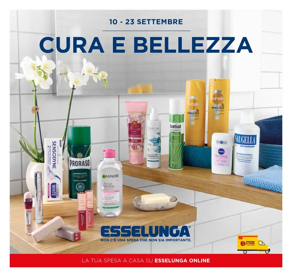 Volantino Esselunga Nuovo Dal 10 Settembre Al 23 Settembre 2026 Anteprima - Immagine 1 Dal 10 Settembre Cura E Bellezza
