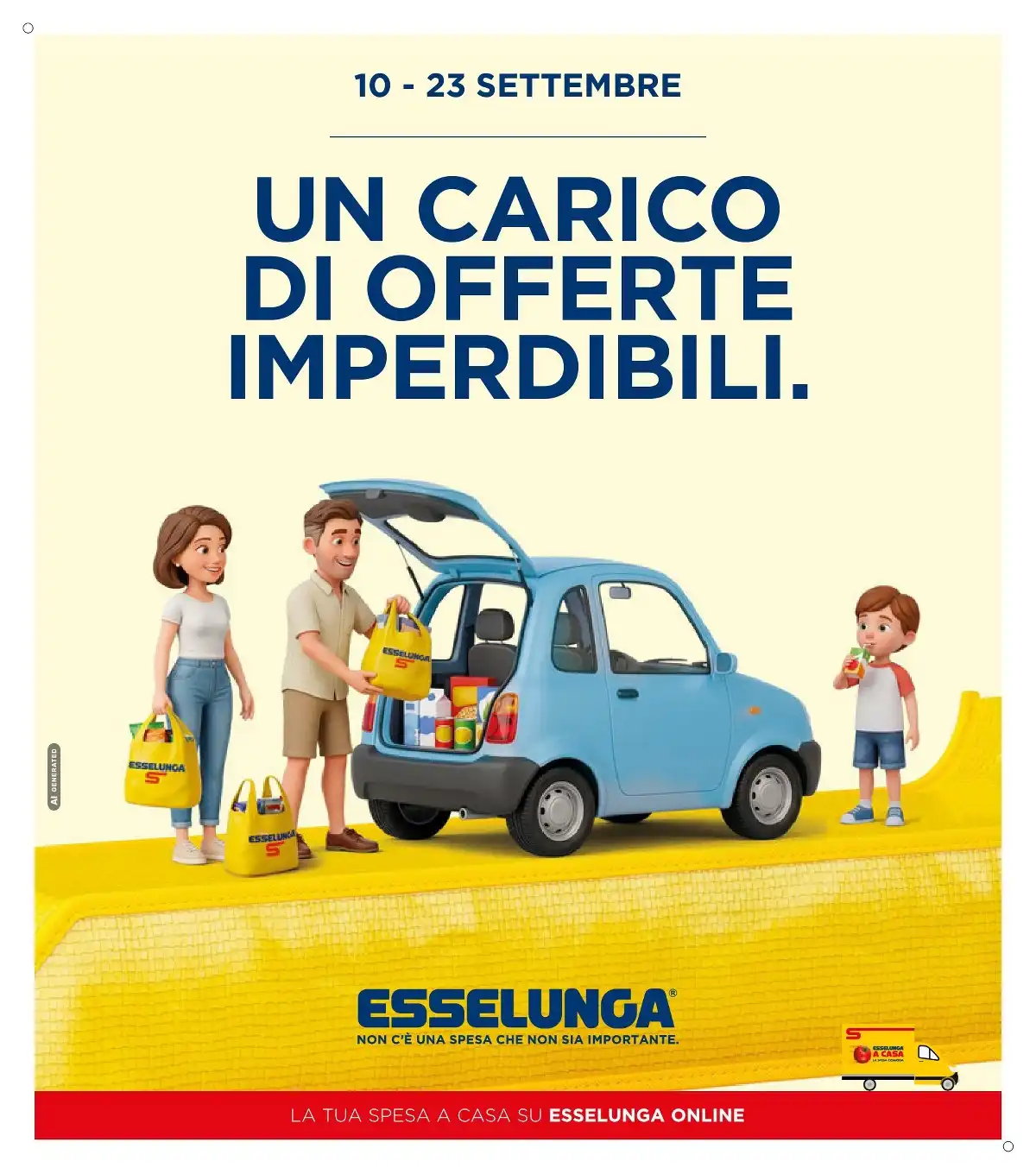 Volantino Esselunga Nuovo Dal 10 Settembre Al 23 Settembre 2026 Anteprima - Immagine 1 Dal 10 Settembre