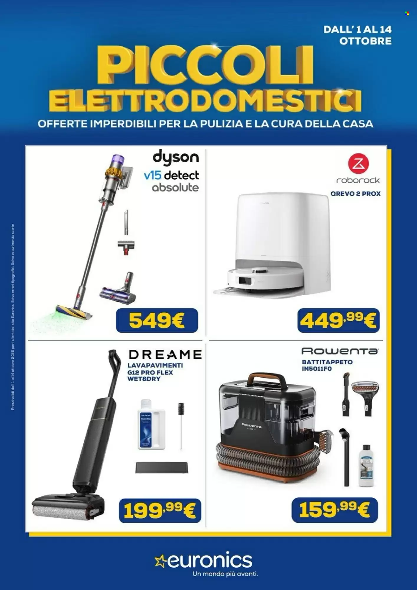 Volantino Euronics Dal 1 Ottobre Al 14 Ottobre 2026 Anteprima - Immagine 1 Dal 1 Ottobre