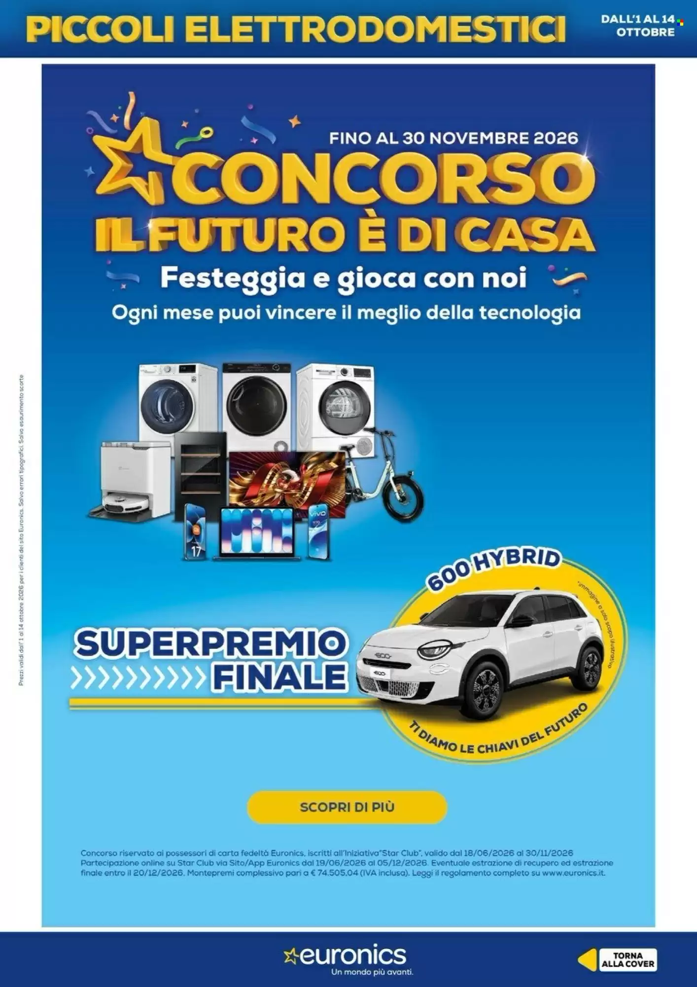 Volantino Euronics Dal 1 Ottobre Al 14 Ottobre 2026 Anteprima - Immagine 2 Dal 1 Ottobre