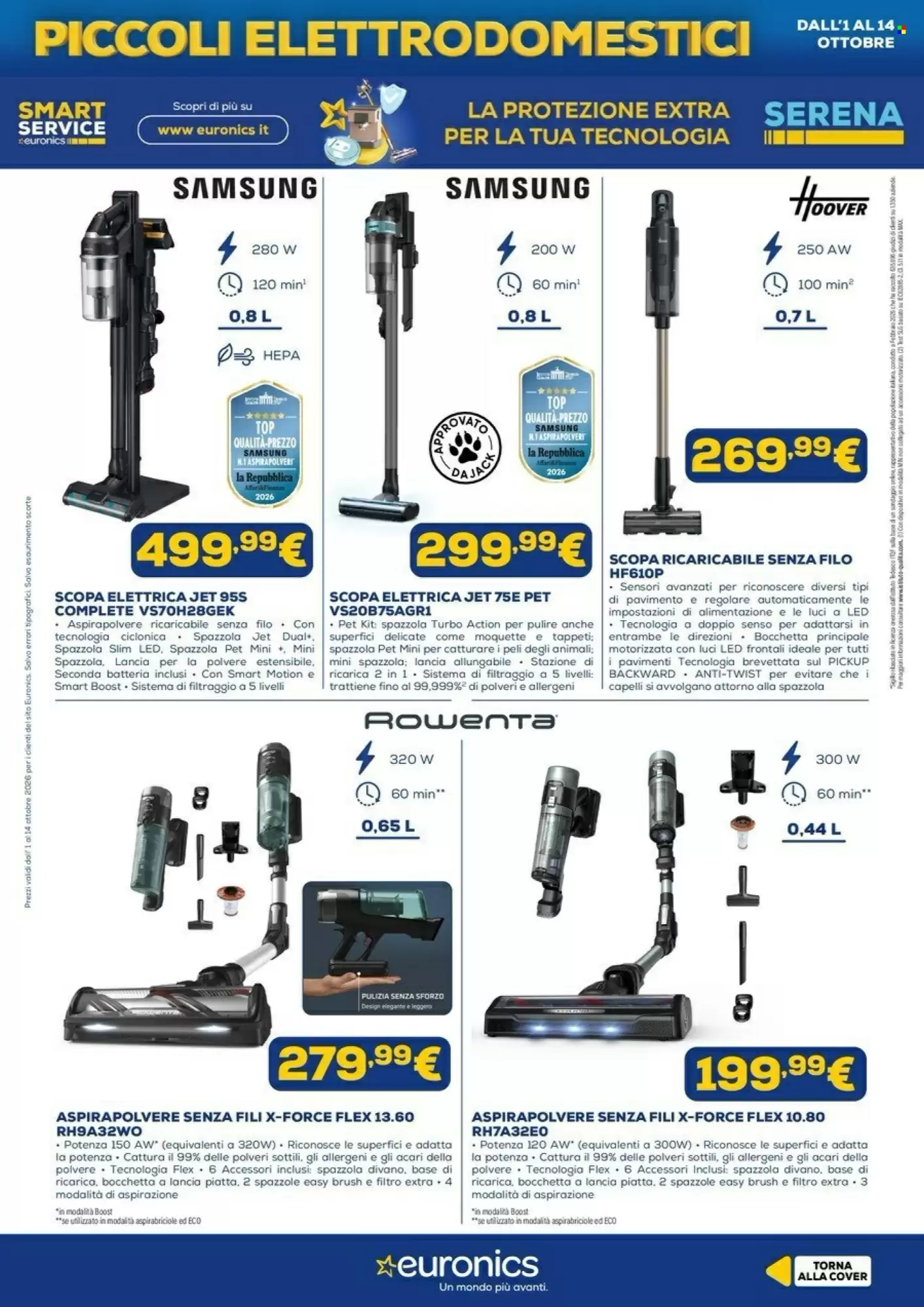Volantino Euronics Dal 8 Ottobre Al 21 Ottobre 2026 Anteprima - Immagine 2 Euronics
