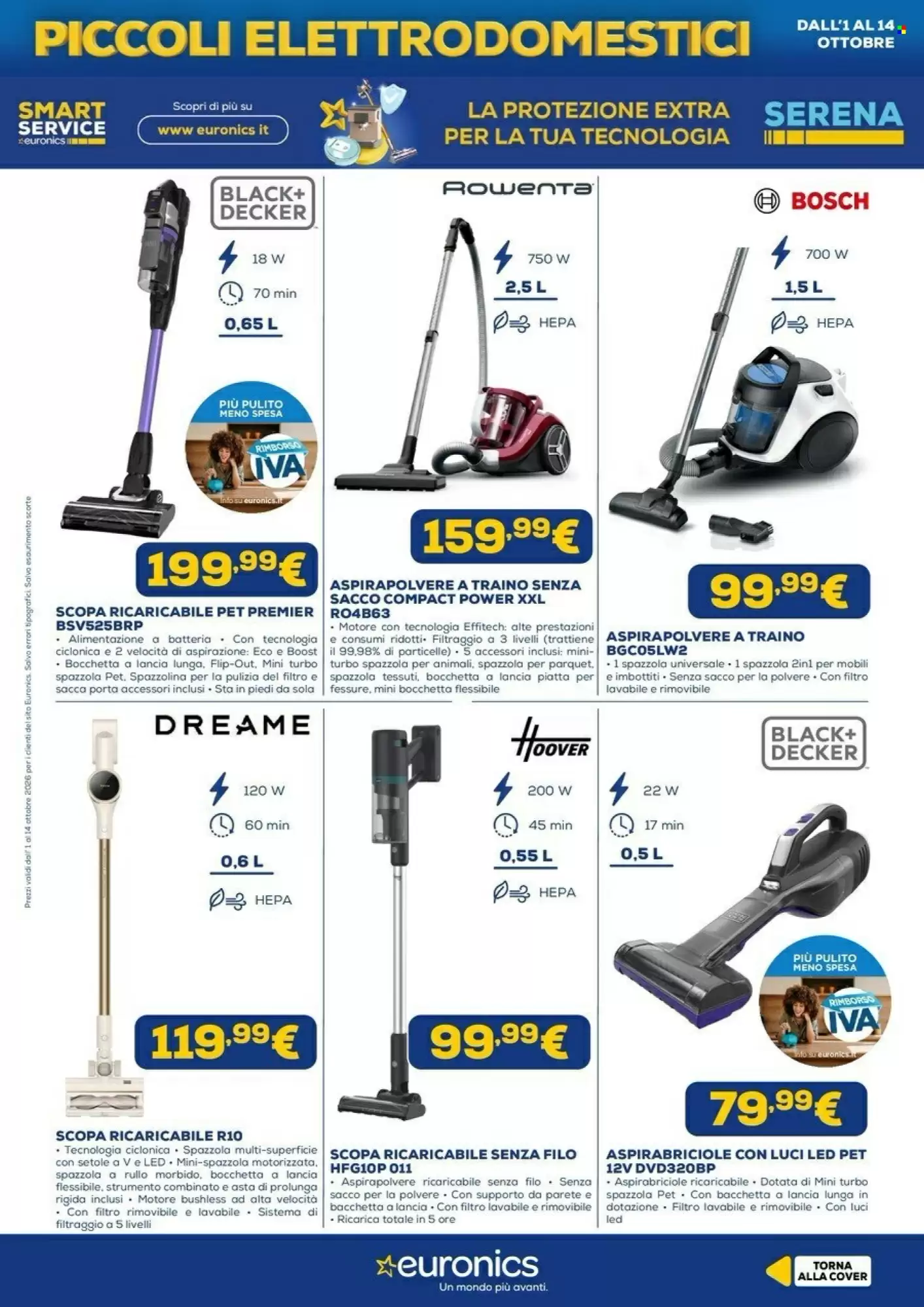 Dal 1 Ottobre