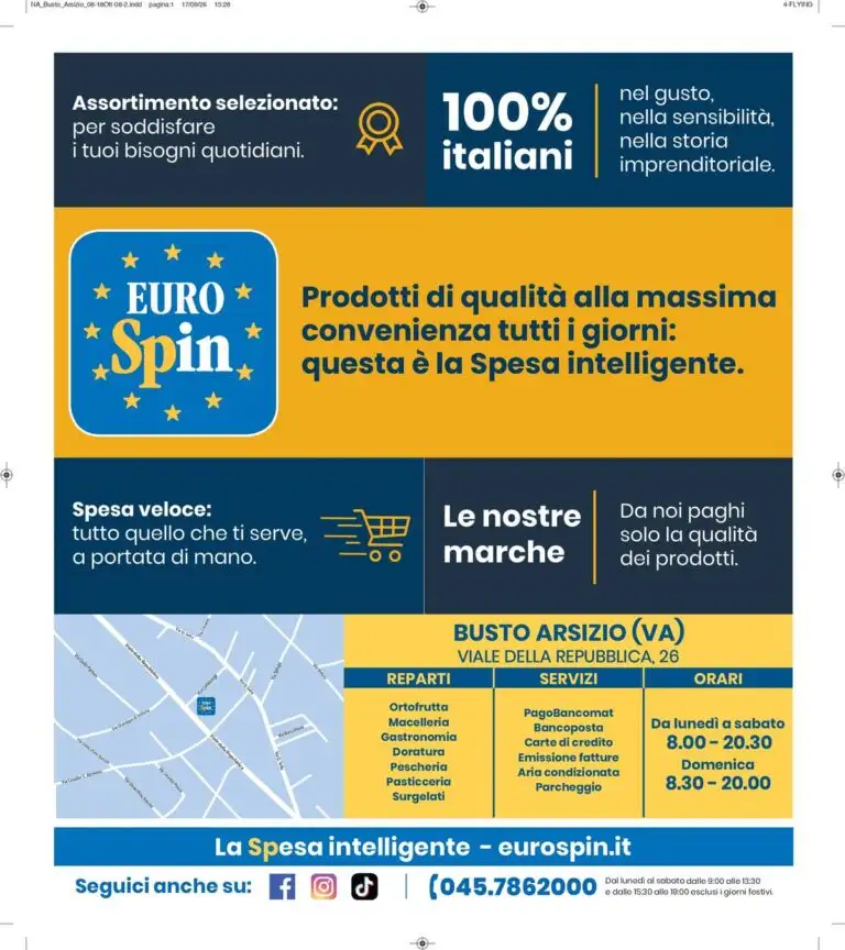 Dal 1 Ottobre