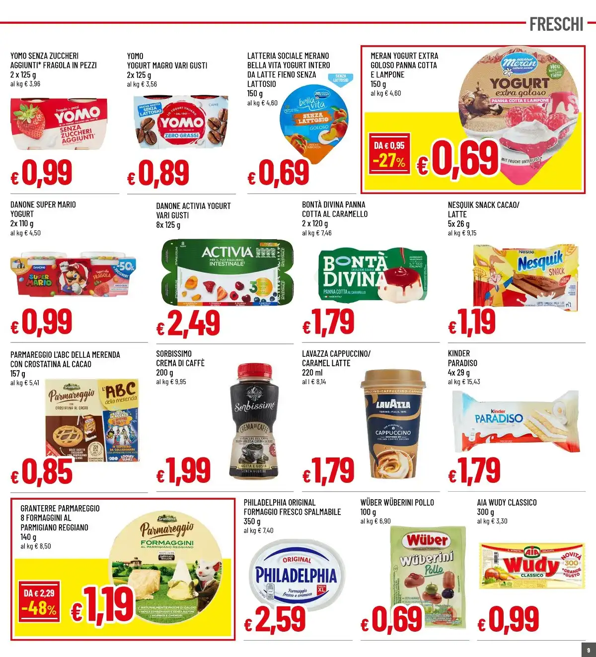 Dal 17 Settembre