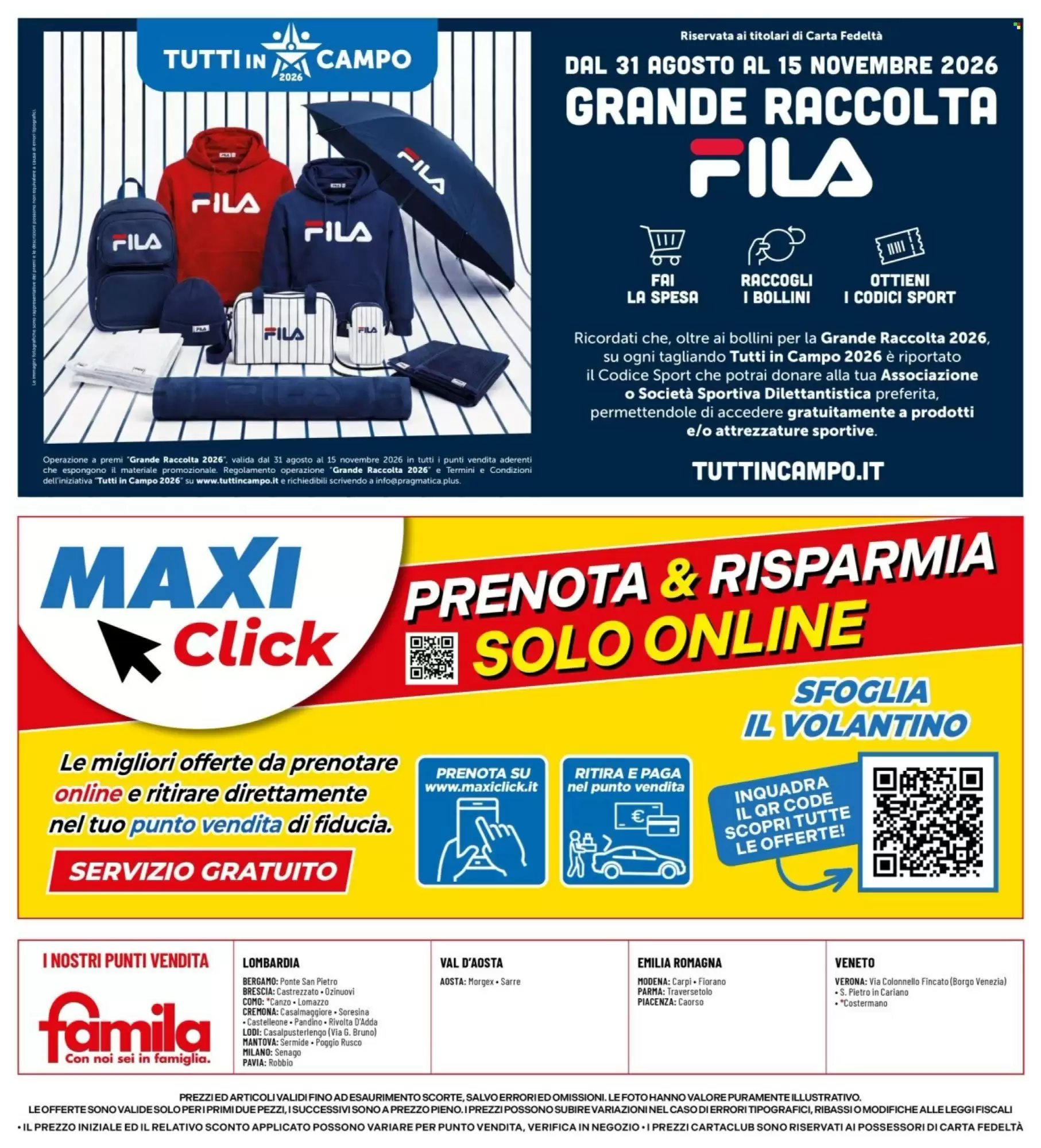 Volantino Famila Nuovo Dal 1 Ottobre Al 14 Ottobre 2026 Anteprima - Immagine 2 Dal 1 Ottobre