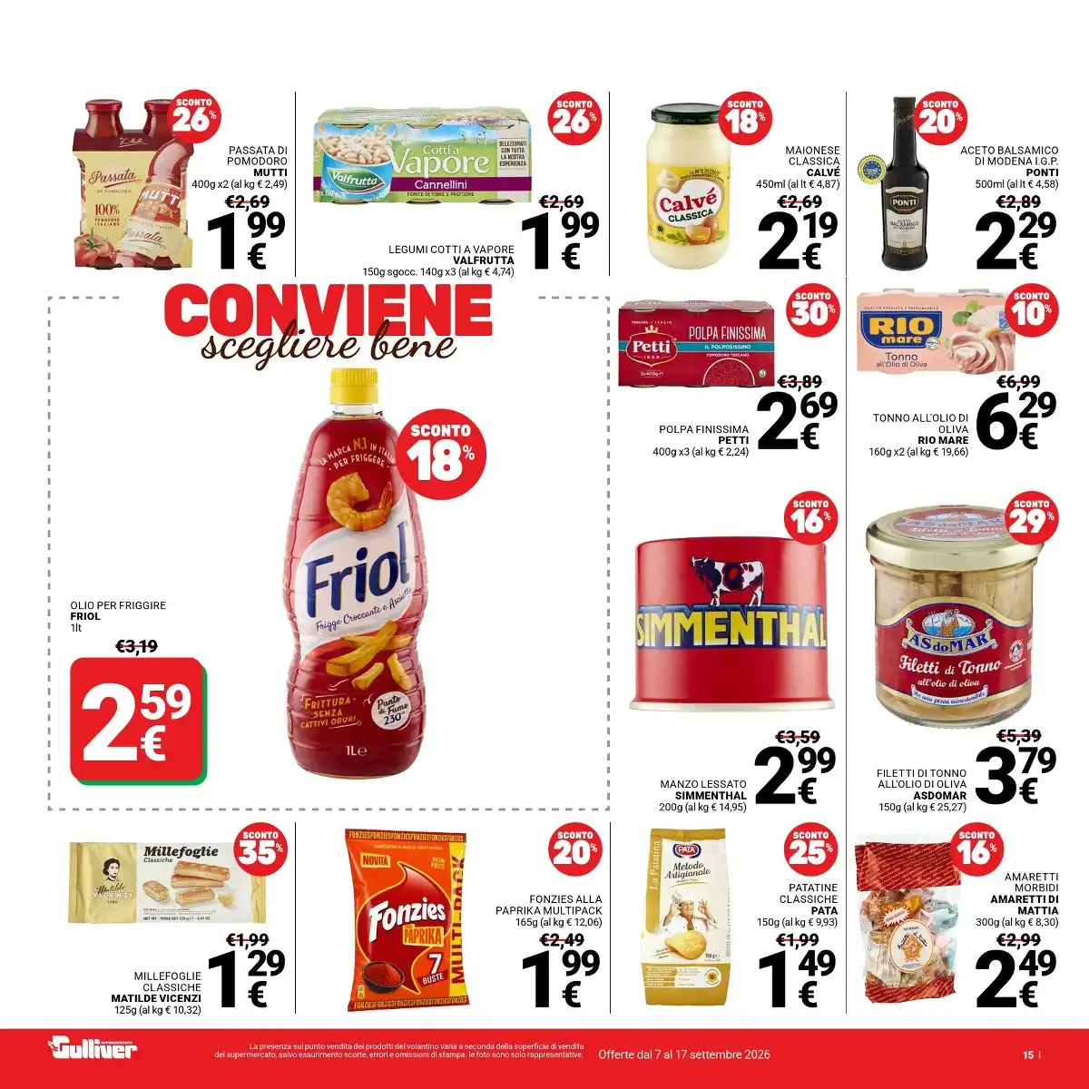 Volantino Gulliver Black Friday 2026 - Immagine 1 Volantino Gulliver Black Friday 2026 - Pagina