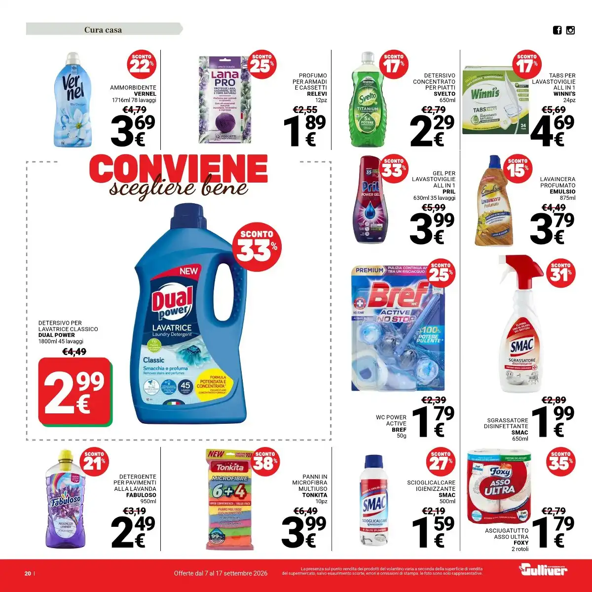 Volantino Gulliver Black Friday 2026 - Pagina