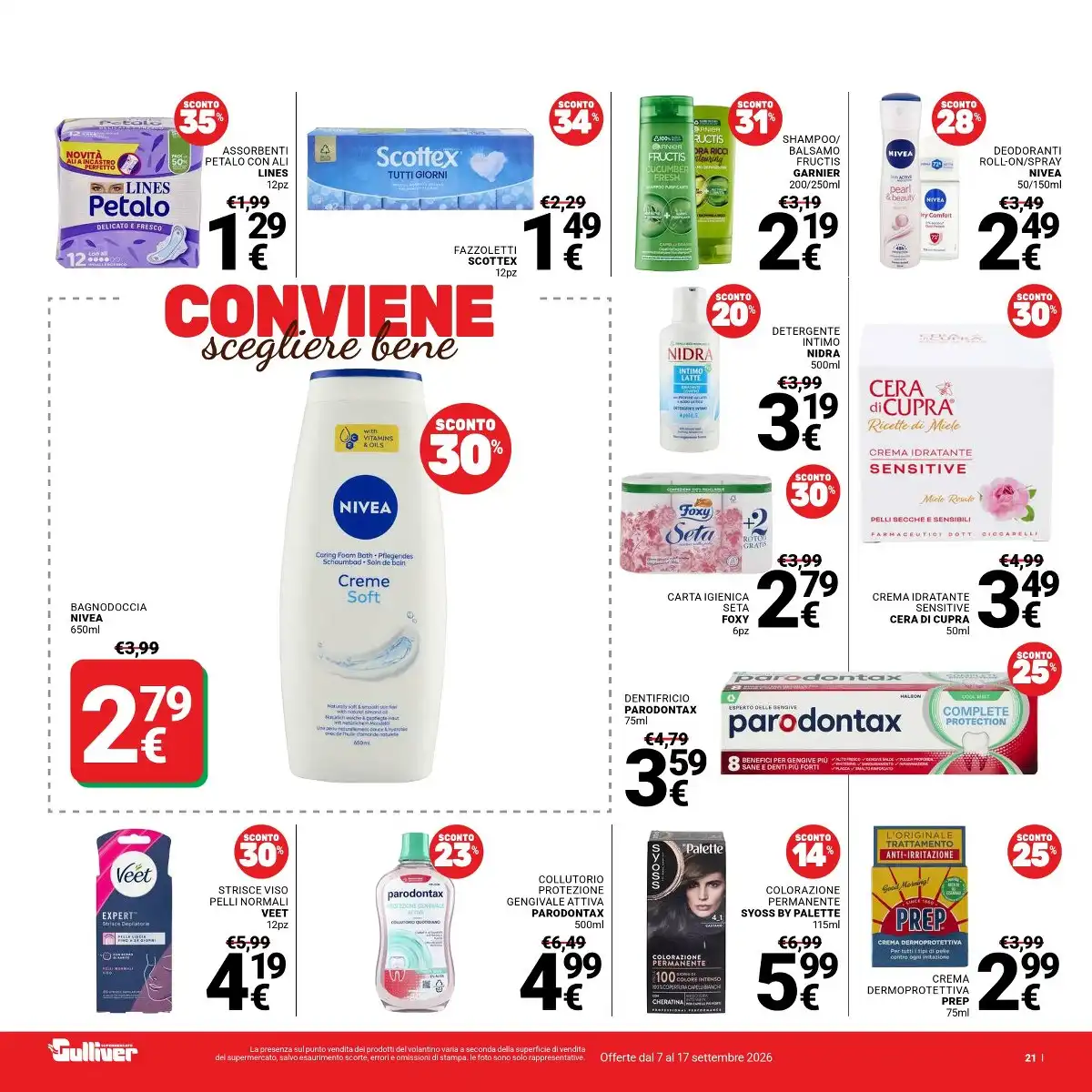 Volantino Gulliver Black Friday 2026 - Pagina