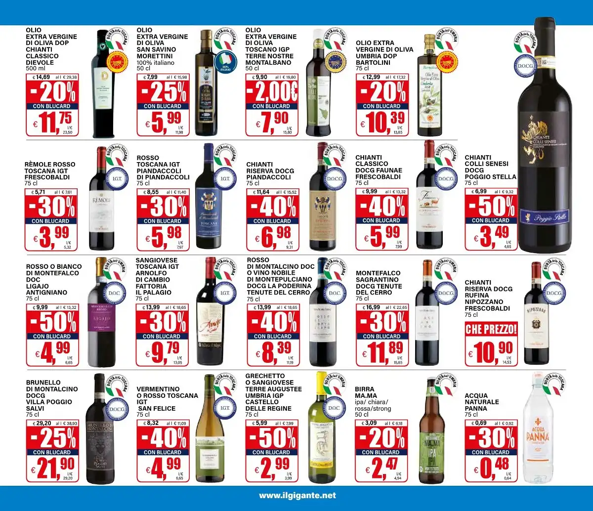 Dal 1 Ottobre