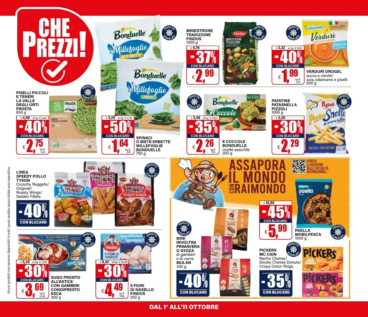 Dal 1 Ottobre