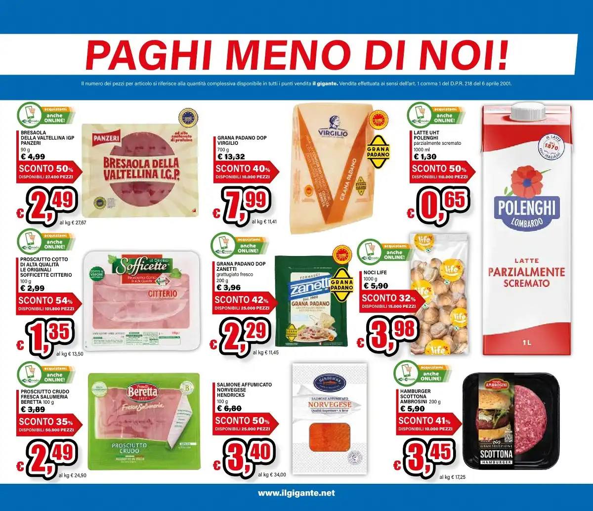 Dal 1 Ottobre