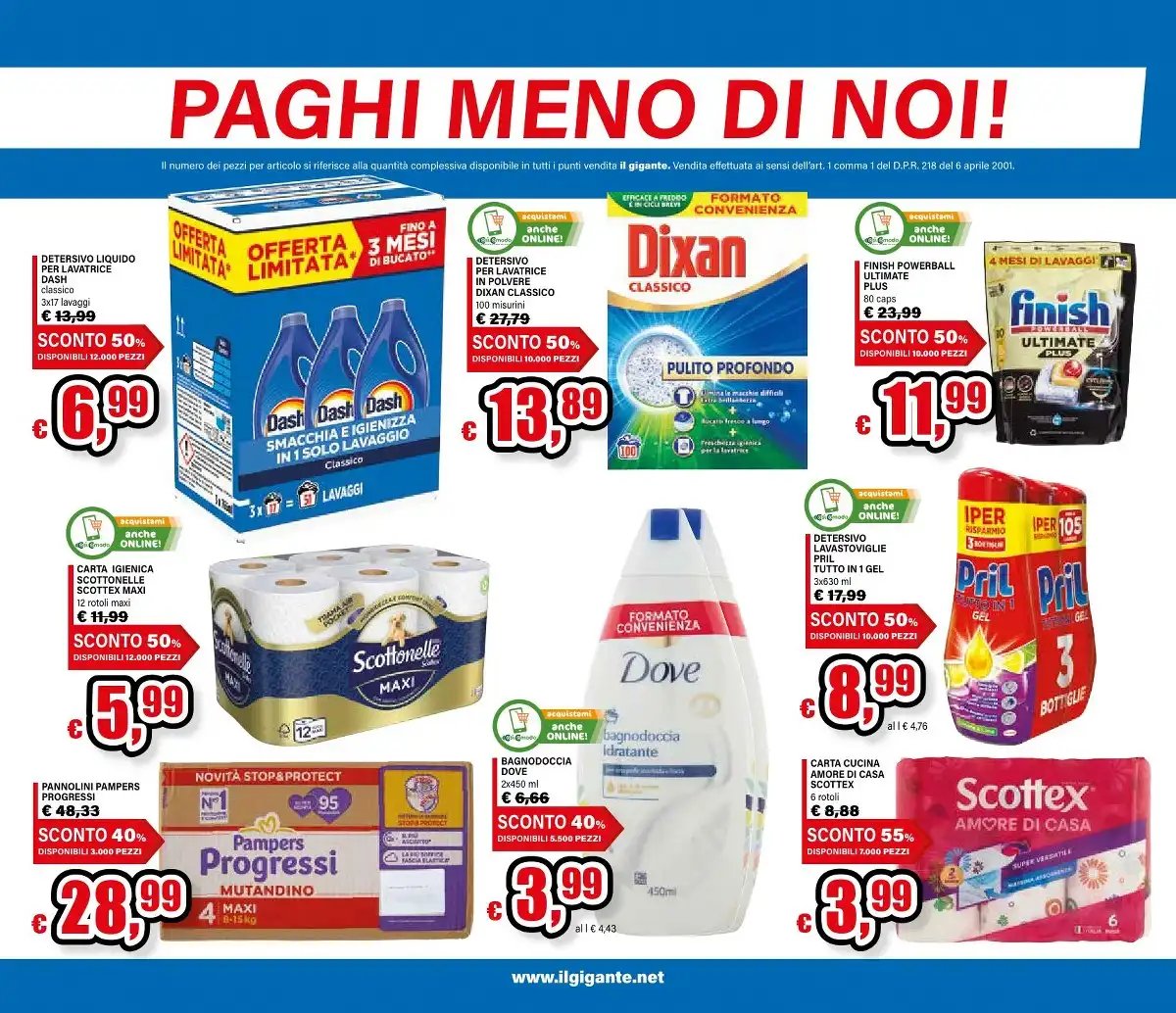 Dal 1 Ottobre