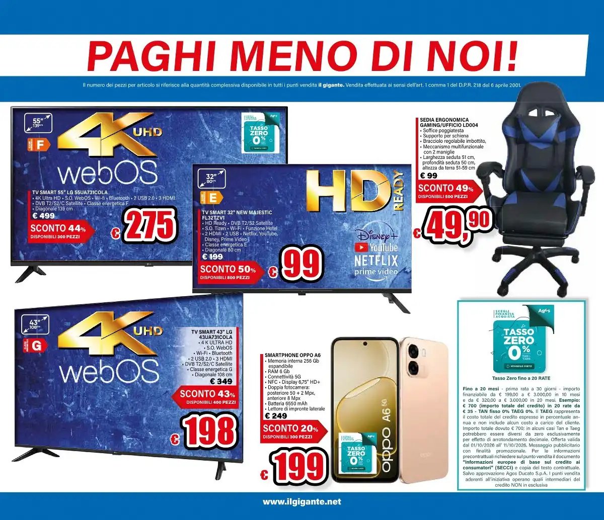 Volantino Il Gigante Nuovo Dal 1 Ottobre Al 10 Ottobre 2026 Anteprima - Immagine 1 Dal 1 Ottobre