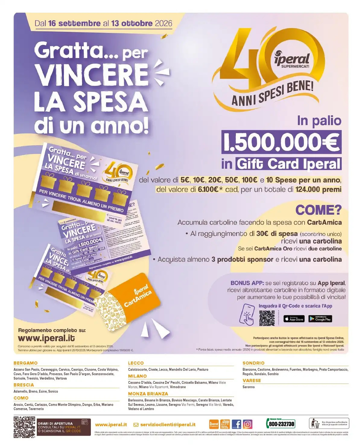 Volantino Iperal - Immagine 2 Dal 16 Settembre