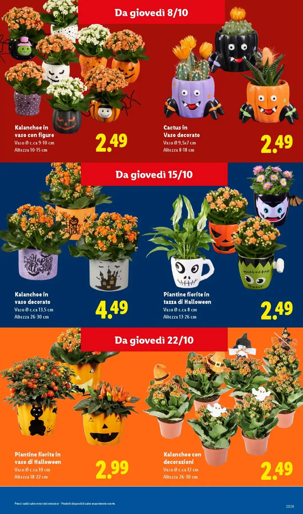 Dal 1 - 31 Ottobre Halloween