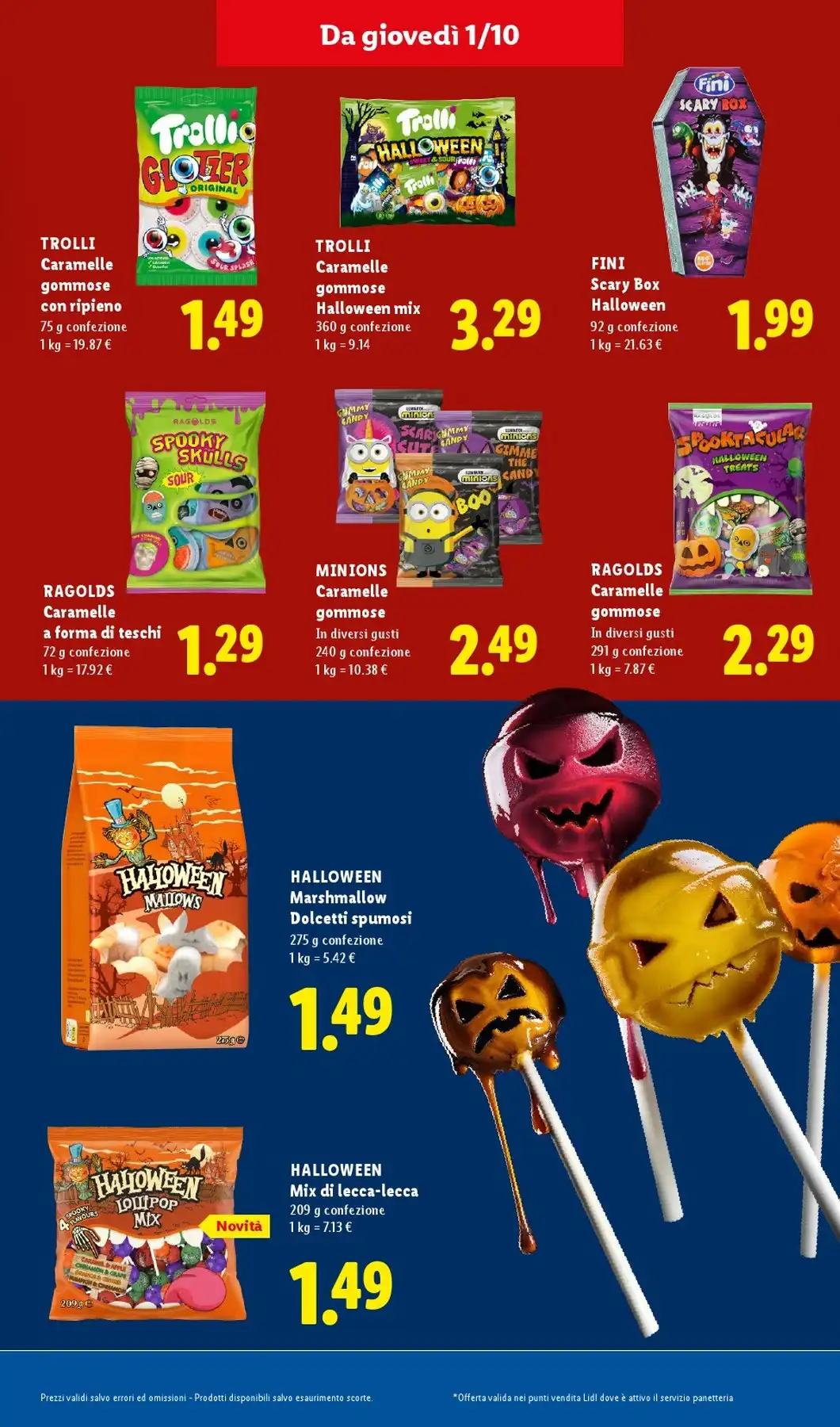 Volantino Lidl Nuovo Dal 15 Ottobre Al 21 Ottobre 2026 Anteprima - Immagine 3 Dal 1 - 31 Ottobre Halloween