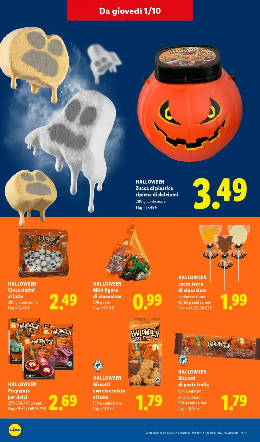 Volantino Lidl Nuovo Dal 15 Ottobre Al 21 Ottobre 2026 Anteprima - Immagine 4 Dal 1 - 31 Ottobre Halloween