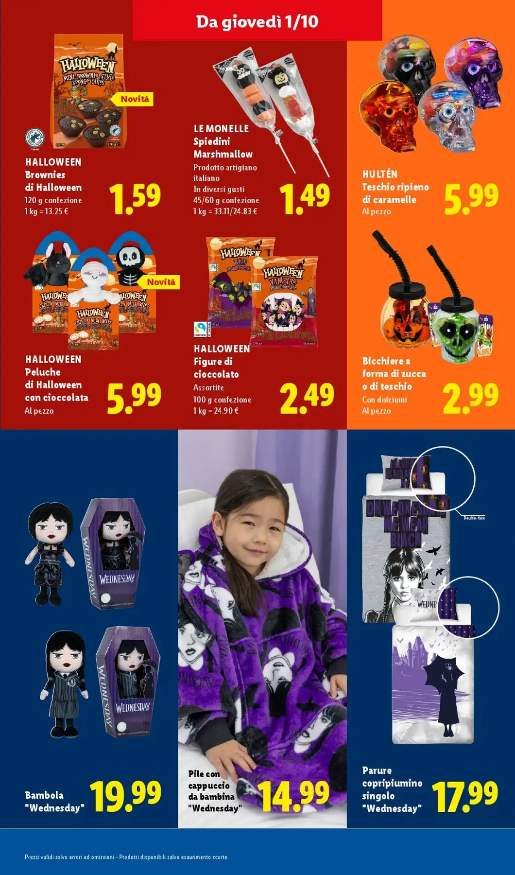 Volantino Lidl Nuovo Dal 15 Ottobre Al 21 Ottobre 2026 Anteprima - Immagine 5 Dal 1 - 31 Ottobre Halloween