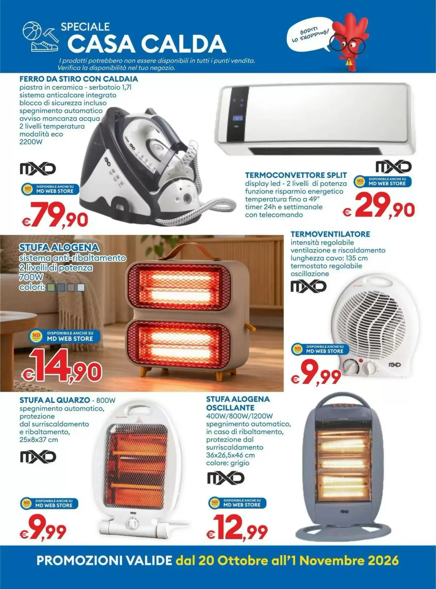 Volantino Md Discount Nuovo Dal 3 Novembre Al 15 Novembre 2026 Anteprima - Immagine 1 Md Discount