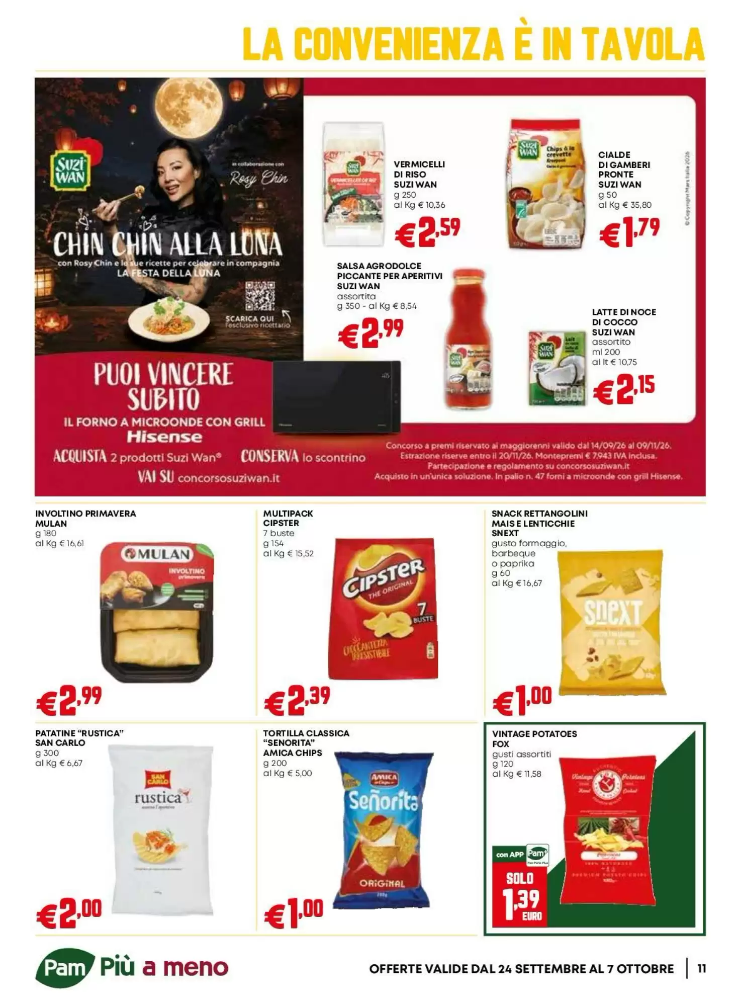 Dal 24 Settembre Extra