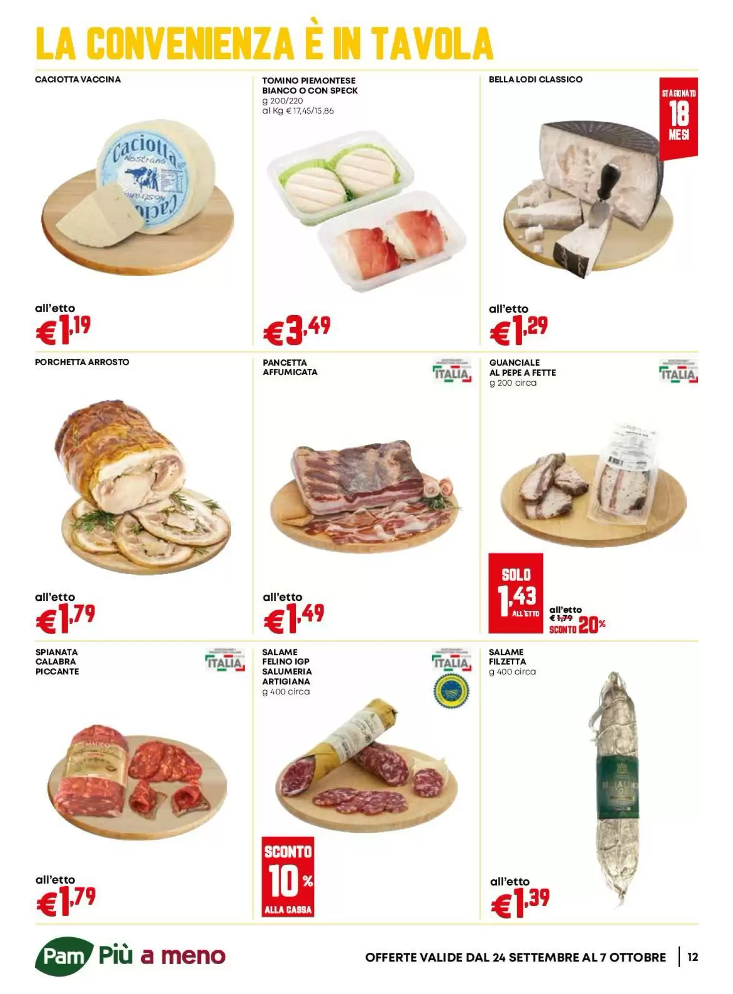 Dal 24 Settembre Extra