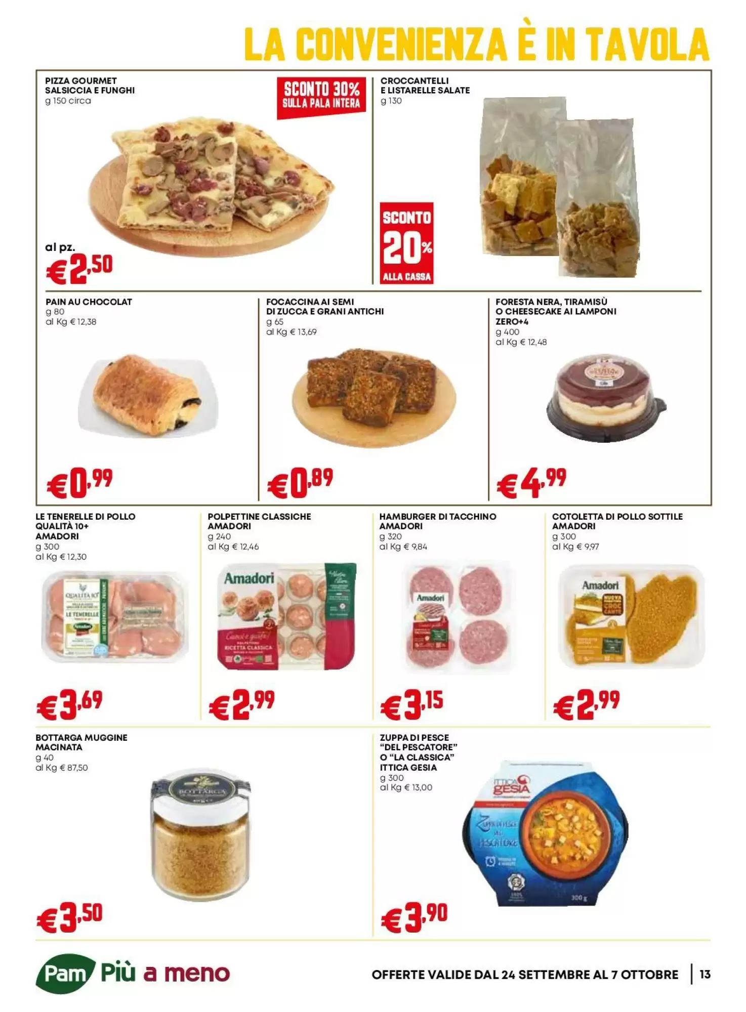 Dal 24 Settembre Extra