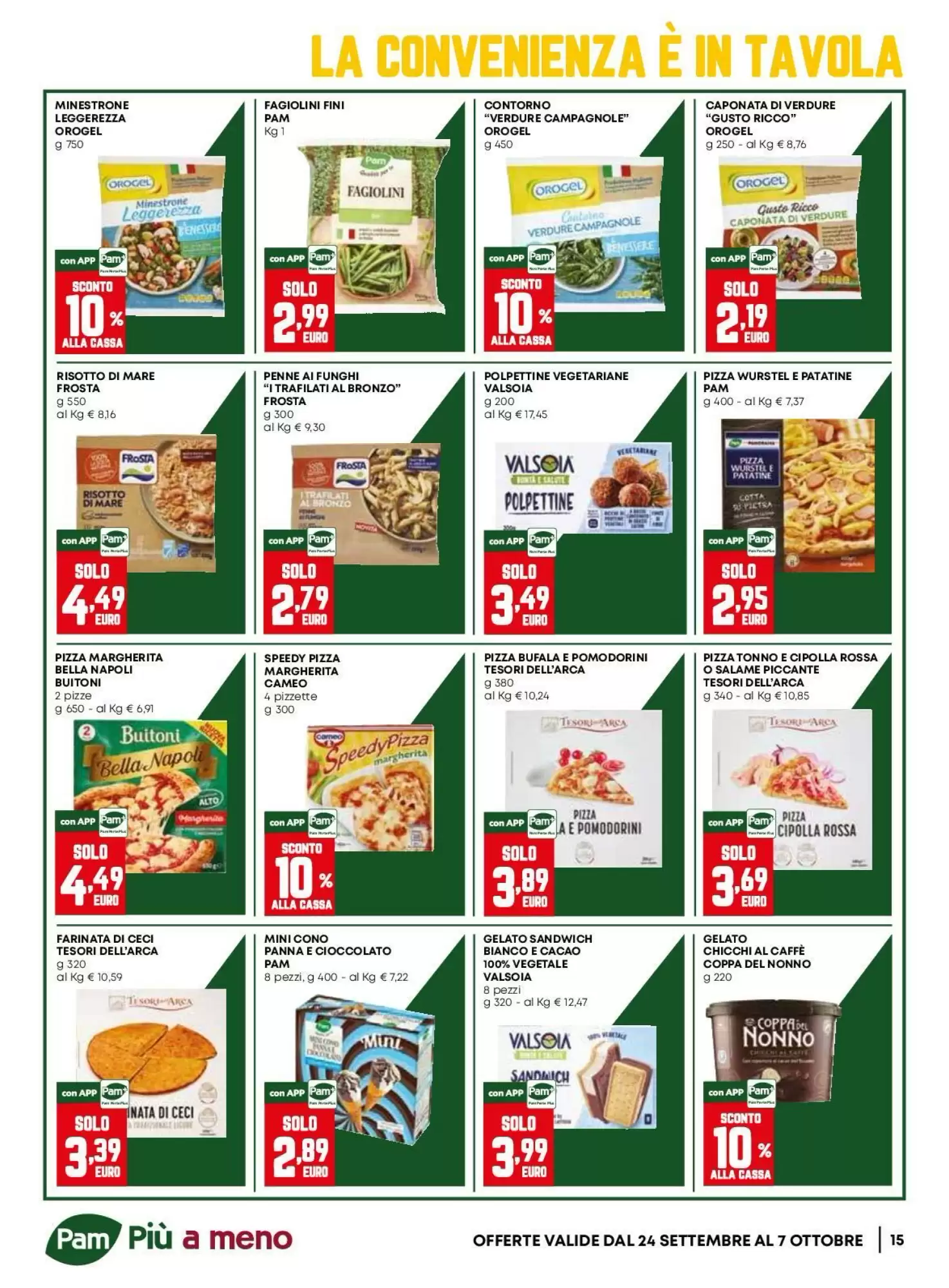 Dal 24 Settembre Extra