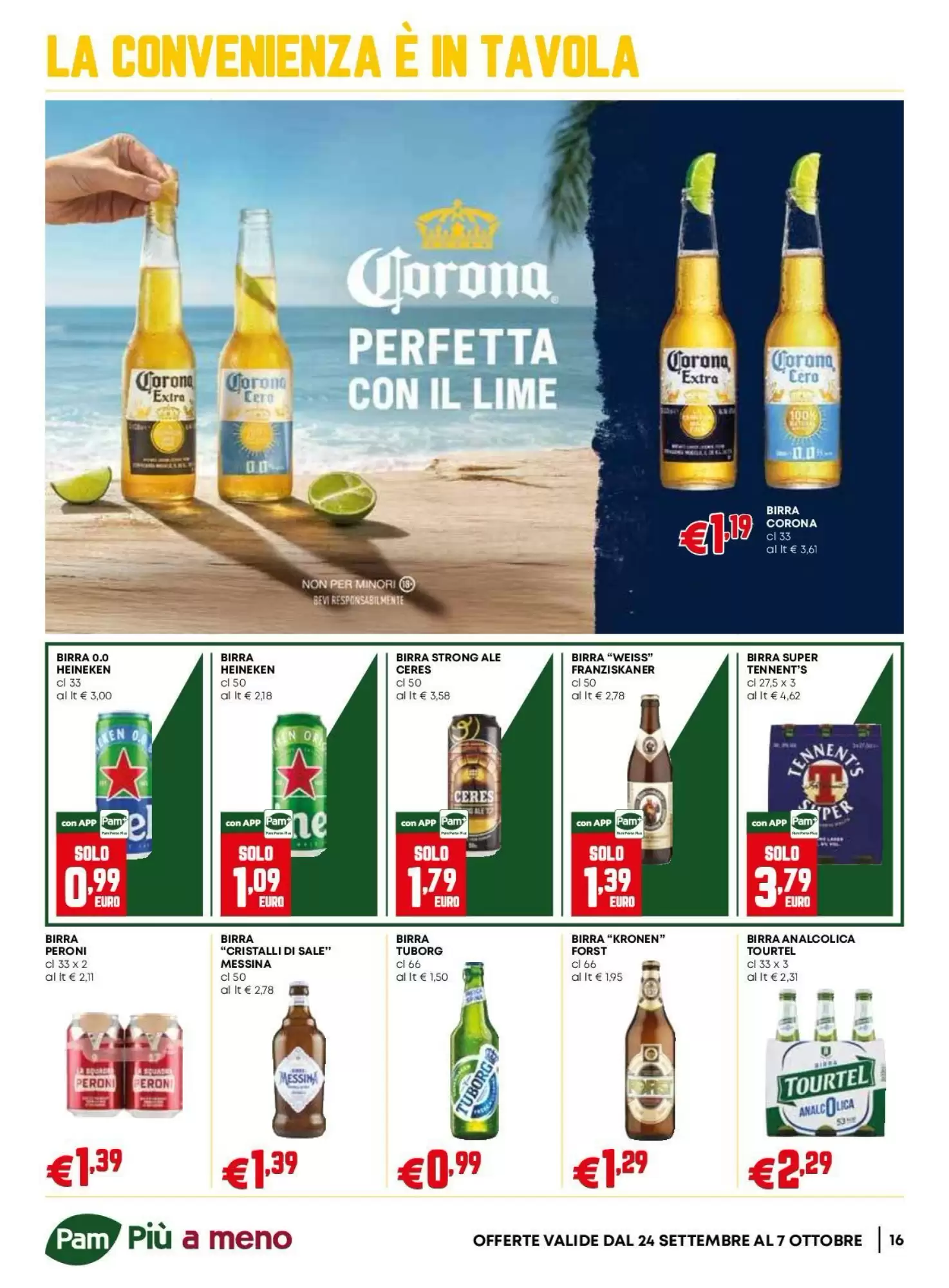 Dal 24 Settembre Extra