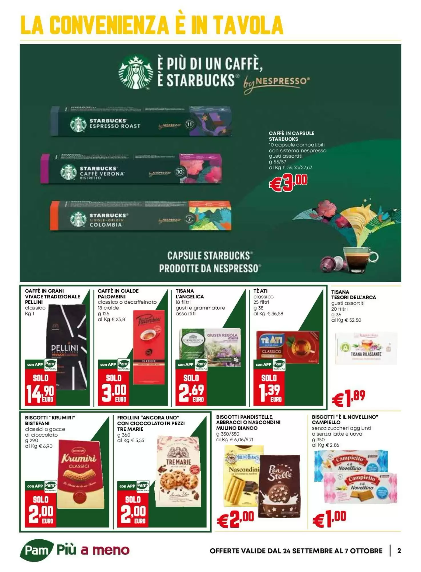 Dal 24 Settembre Extra