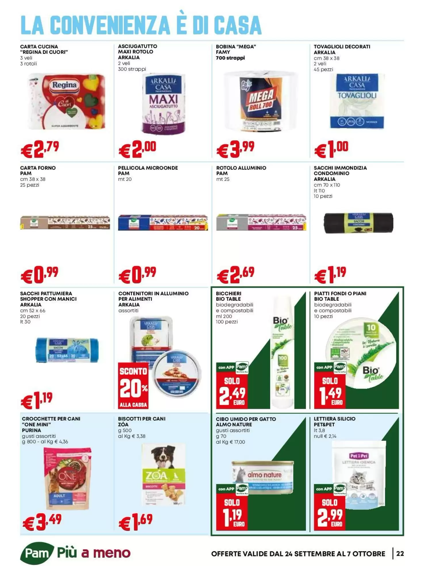 Dal 24 Settembre Extra