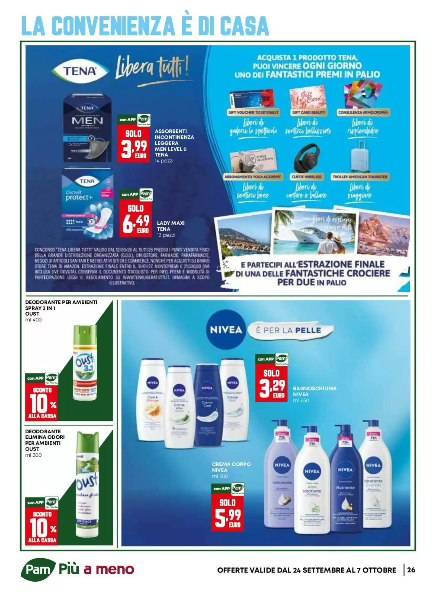 Dal 24 Settembre Extra