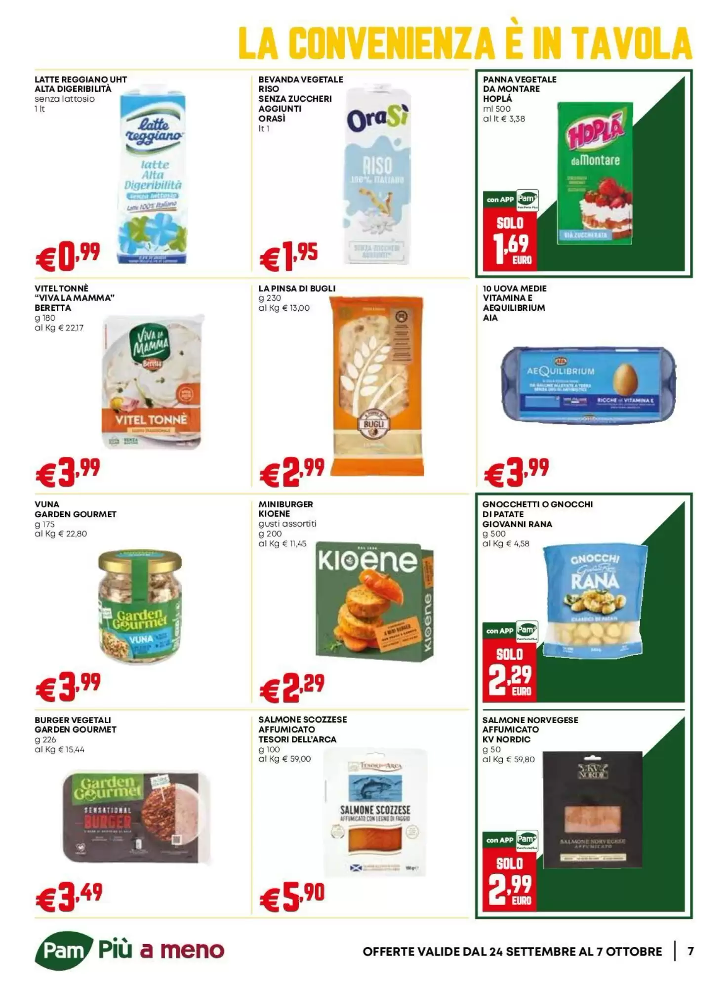 Volantino Pam Dal 24 Settembre Al 7 Ottobre 2026 Anteprima - Immagine 1 Dal 24 Settembre Extra