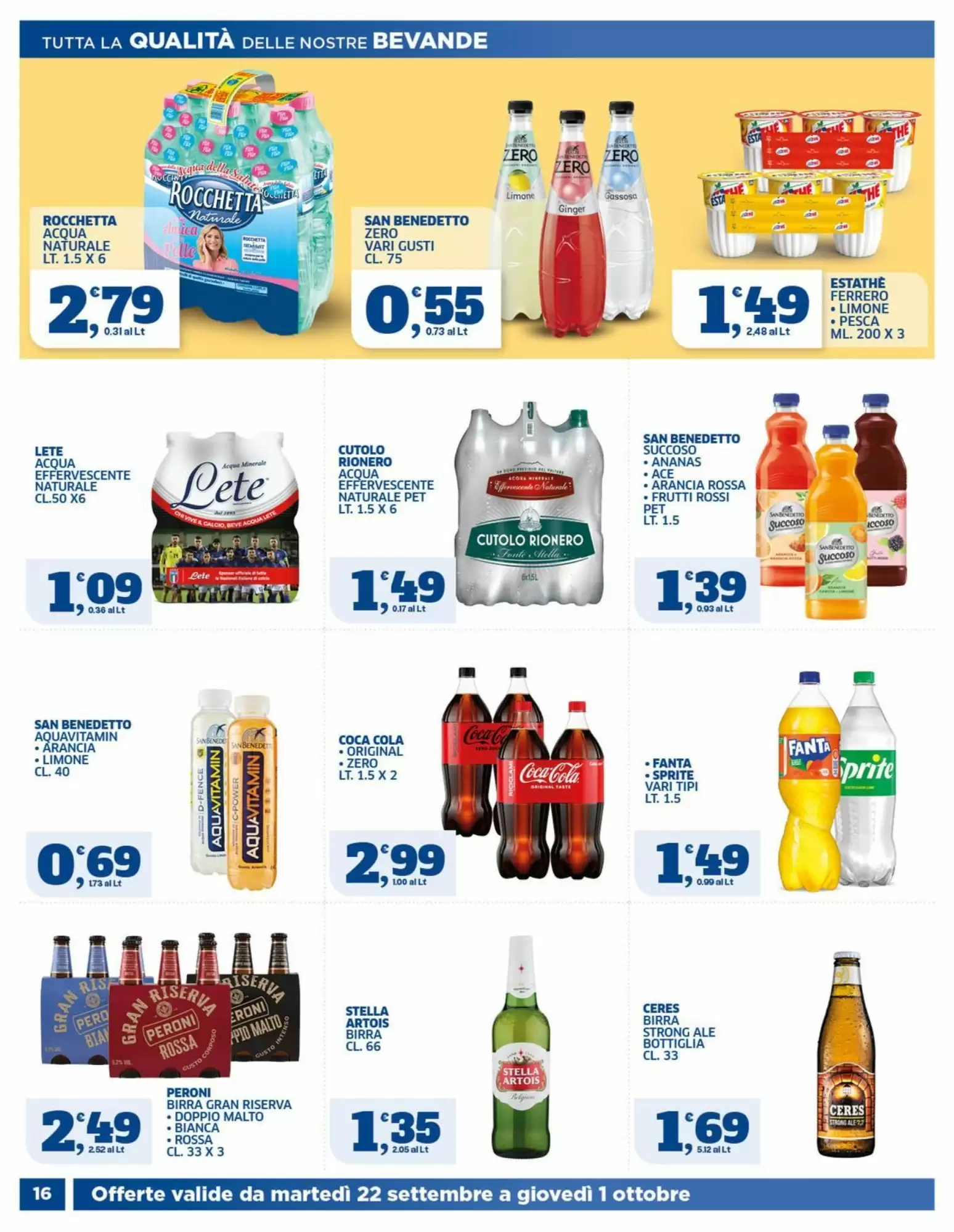 Dal 21 Settembre