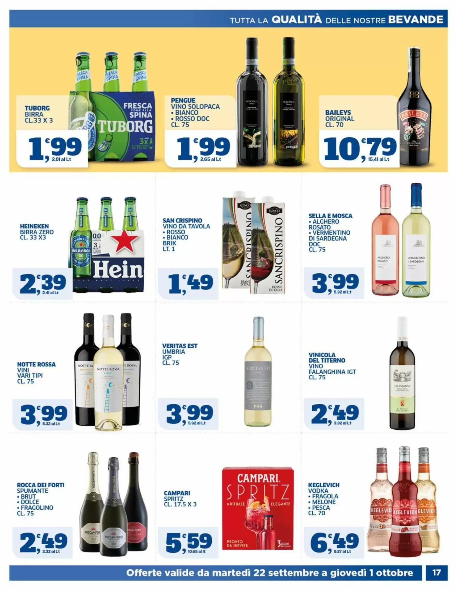 Dal 21 Settembre