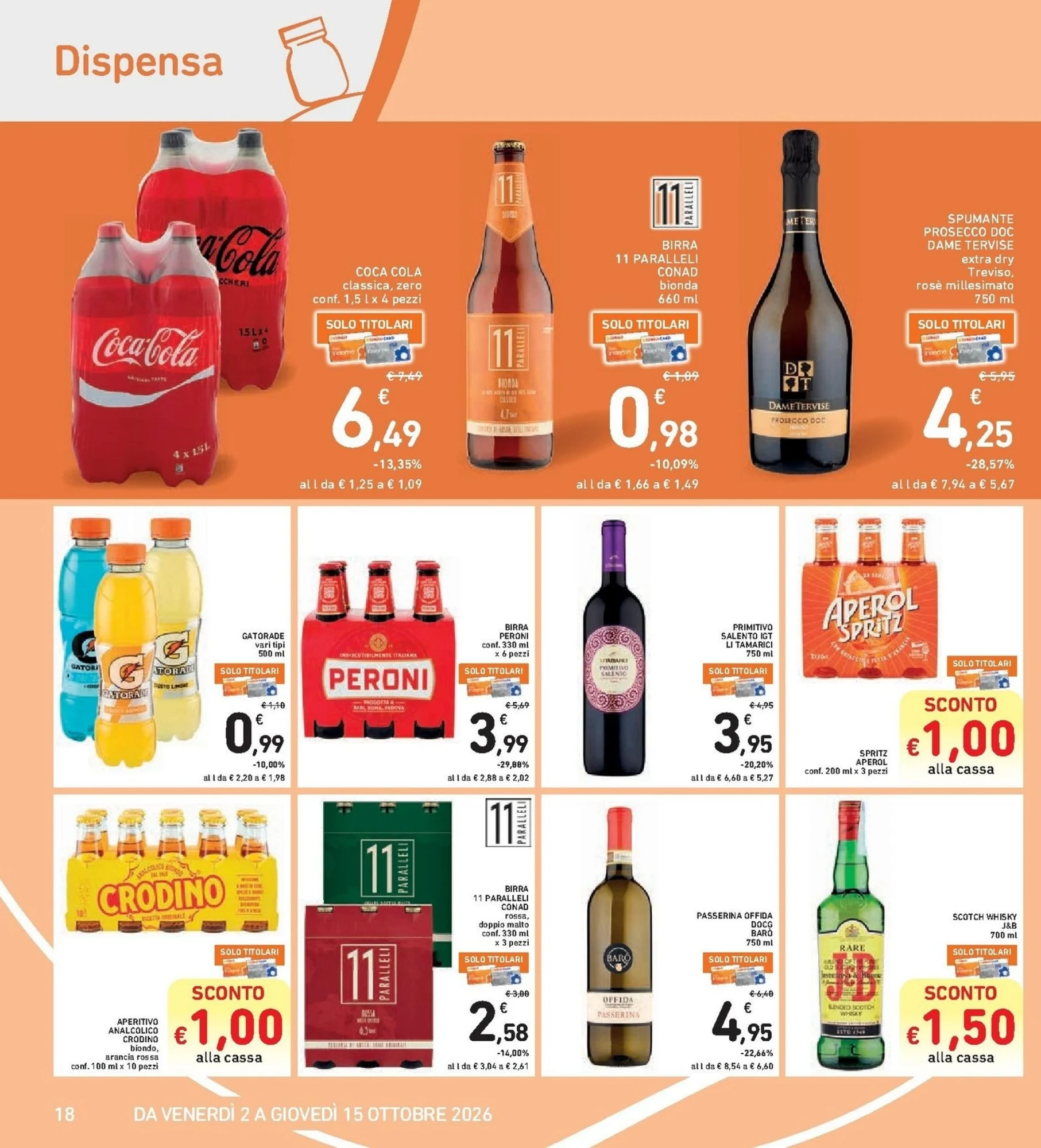 Volantino Spazio Conad Dal 9 Ottobre Al 22 Ottobre 2026 Anteprima - Immagine 2 Spazio Conad