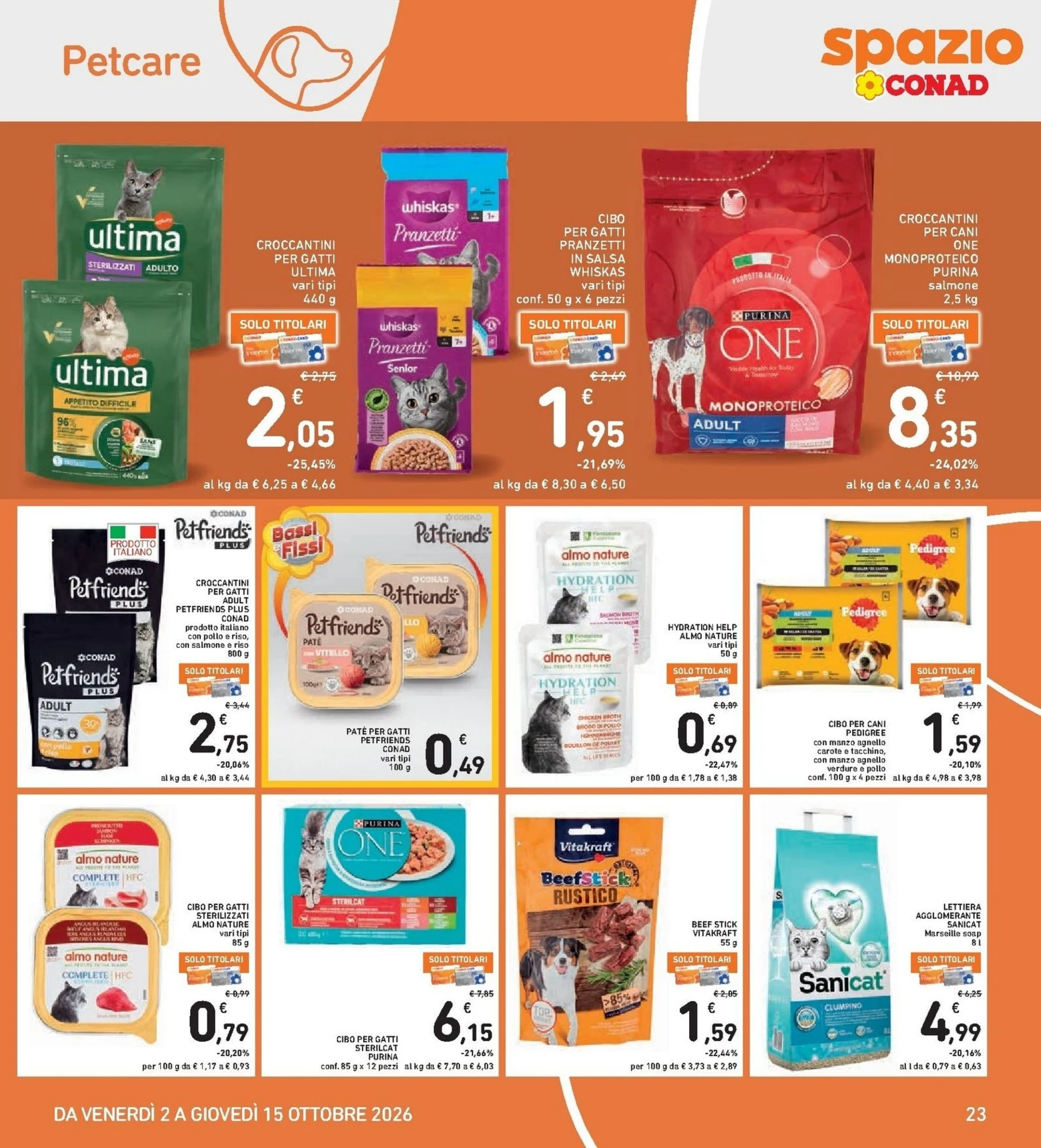 Volantino Spazio Conad Dal 9 Ottobre Al 22 Ottobre 2026 Anteprima - Immagine 3 Spazio Conad