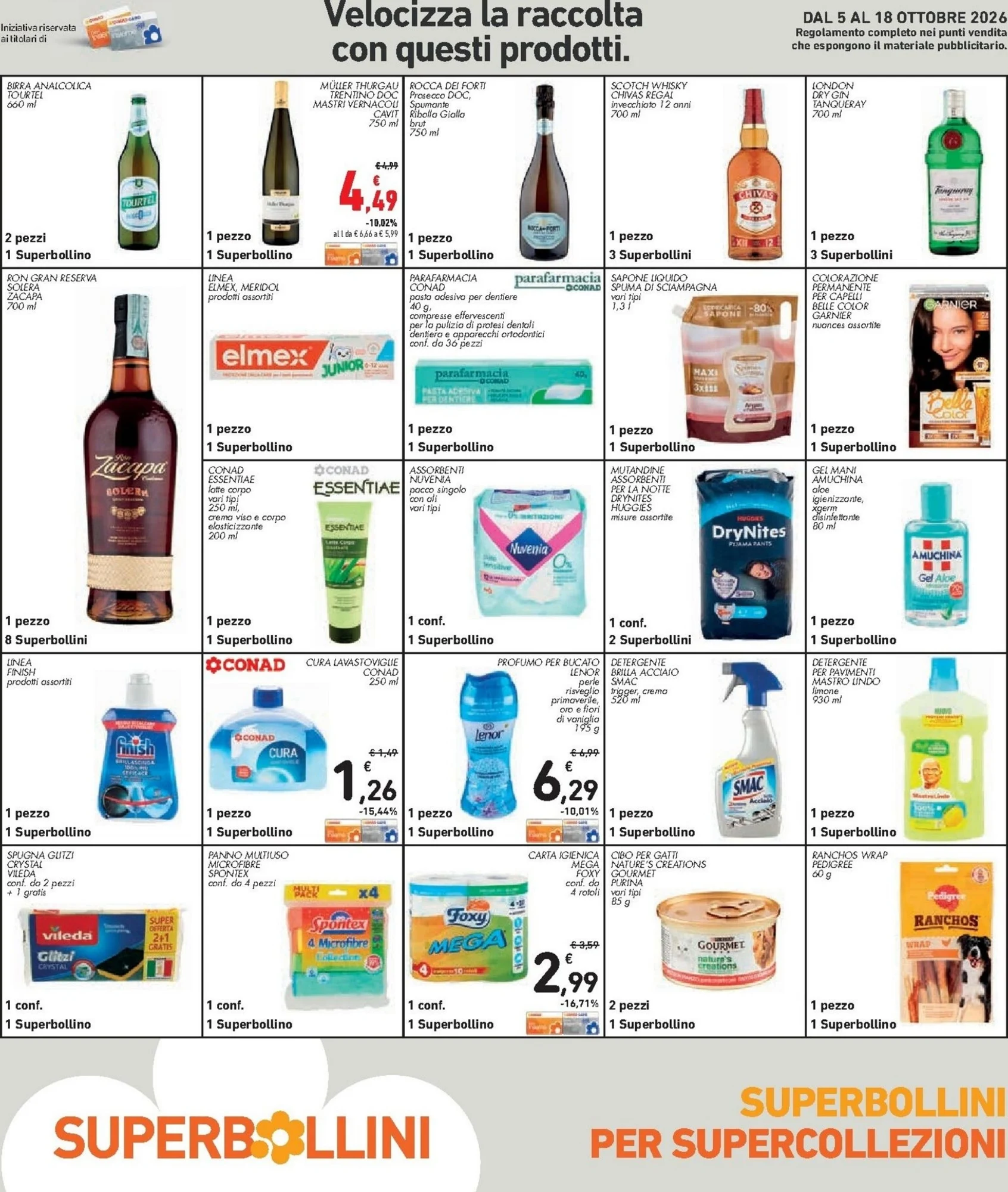 Volantino Spazio Conad Dal 9 Ottobre Al 22 Ottobre 2026 Anteprima - Immagine 2 Spazio Conad