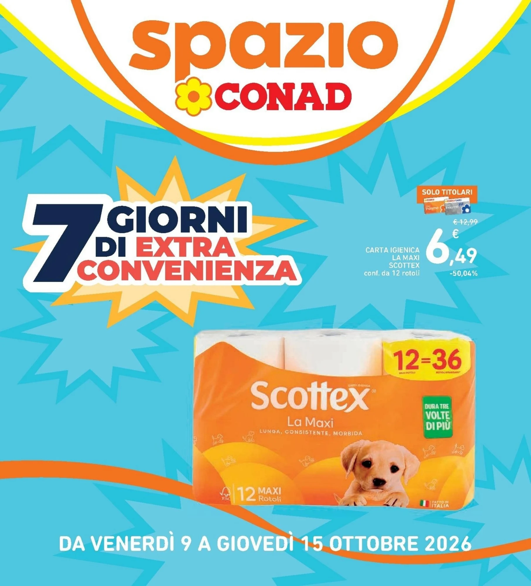 Volantino Spazio Conad Dal 9 Ottobre Al 22 Ottobre 2026 Anteprima - Immagine 3 Spazio Conad