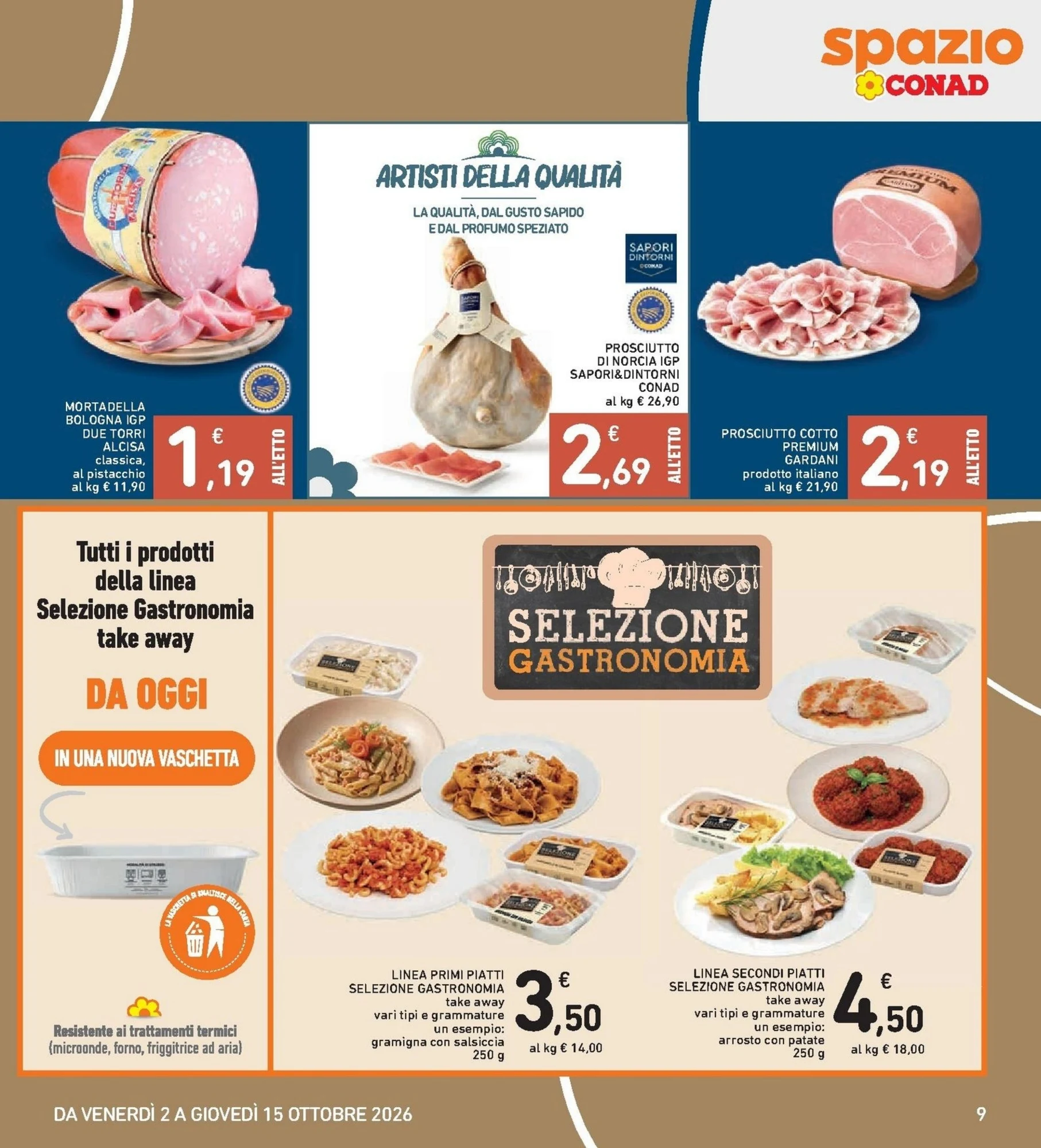 Volantino Spazio Conad Dal 9 Ottobre Al 22 Ottobre 2026 Anteprima - Immagine 1 Spazio Conad