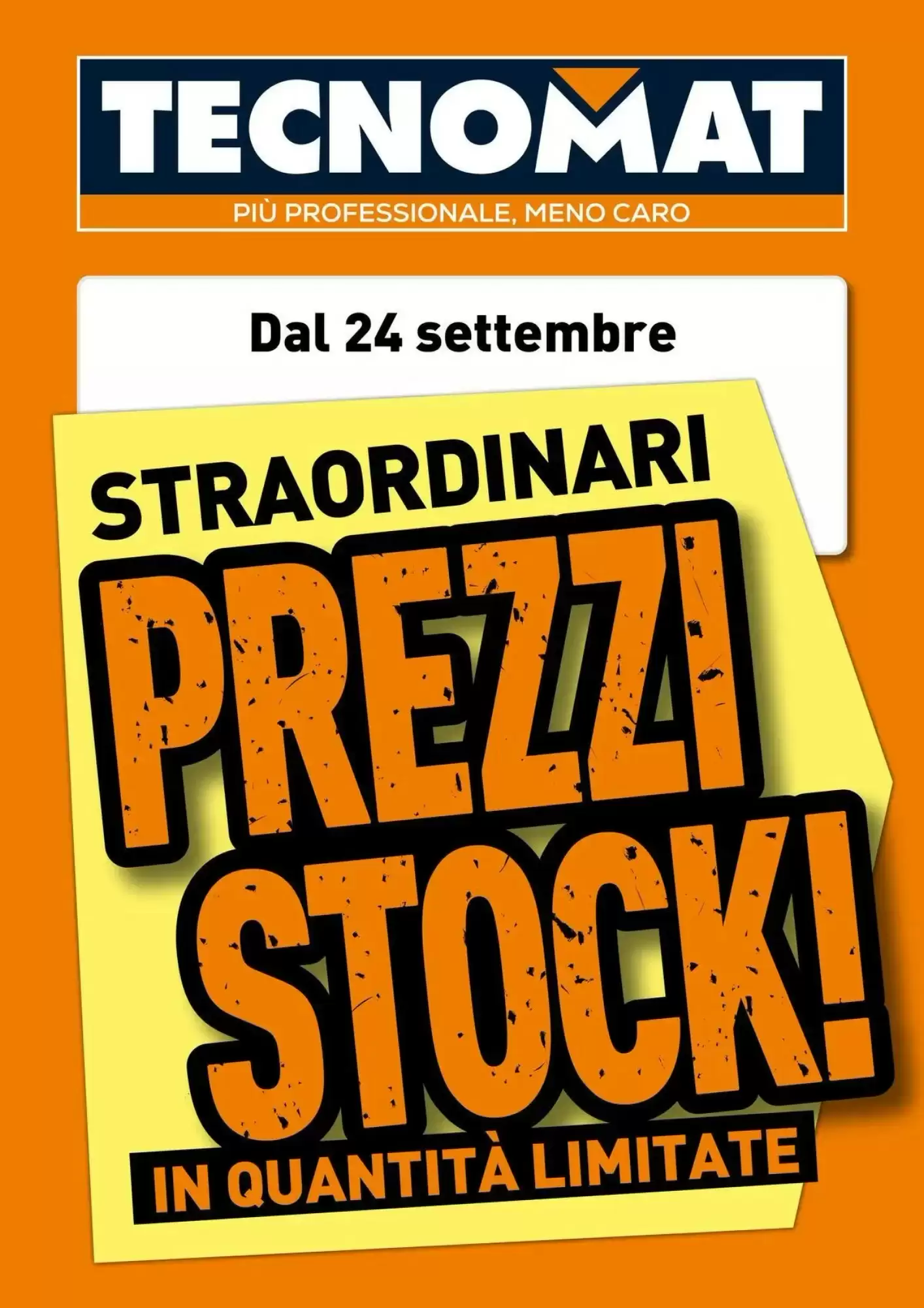 Volantino Tecnomat Dal 24 Settembre Al 28 Ottobre 2026 Anteprima - Immagine 1 Dal 24 Settembre