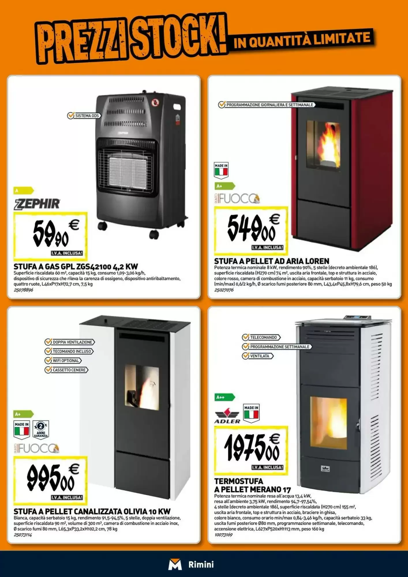 Dal 24 Settembre