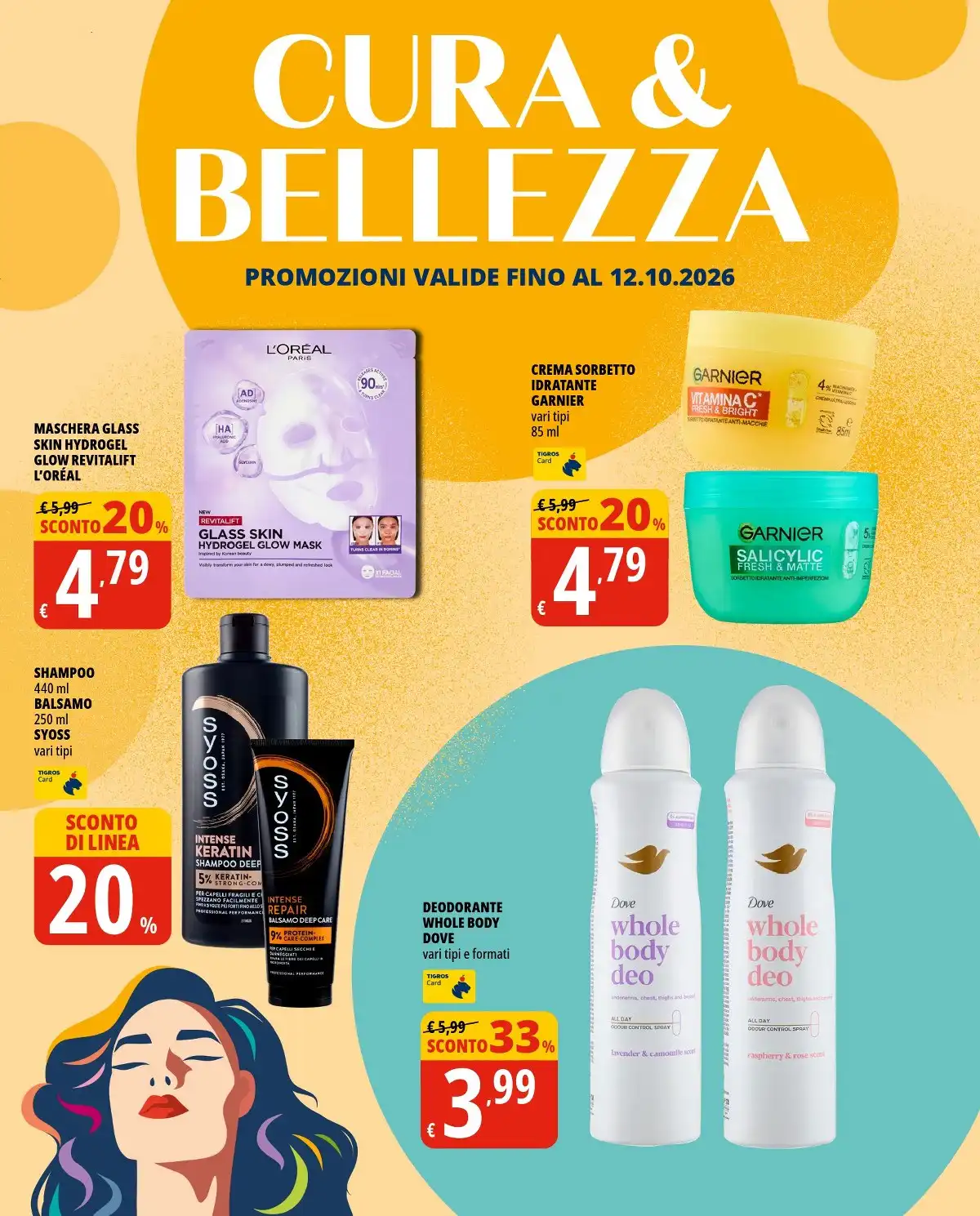 Volantino Tigros Nuovo Dal 16 Settembre Al 30 Settembre 2026 Anteprima - Immagine 1 Dal 16 Settembre-12 Ottobre Cura E Bellezza