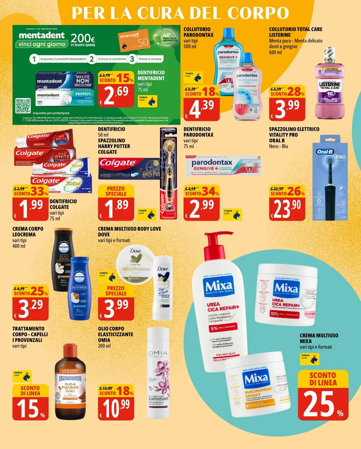 Volantino Tigros Nuovo Dal 16 Settembre Al 30 Settembre 2026 Anteprima - Immagine 2 Dal 16 Settembre-12 Ottobre Cura E Bellezza