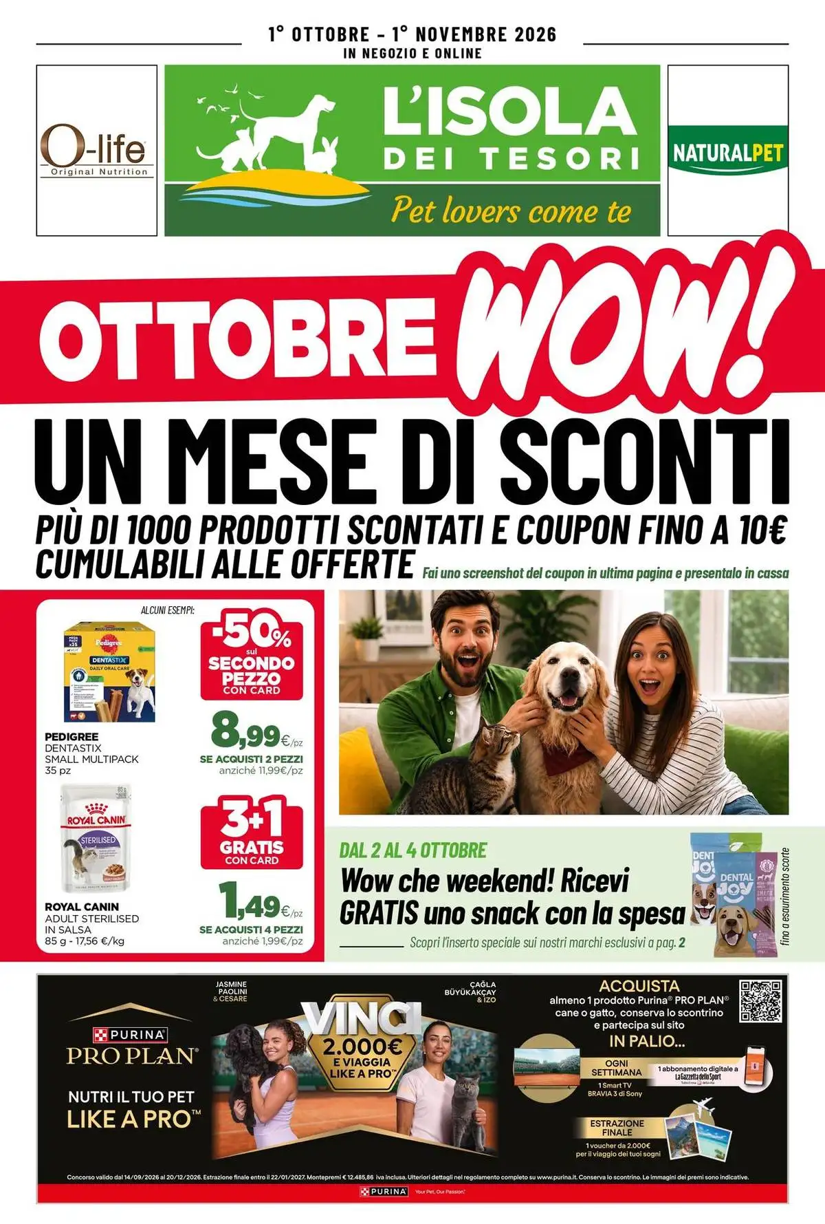 Volantino L´isola Dei Tesori Dal Ottobre 2026 Anteprima - Immagine 1 L´isola Dei Tesori