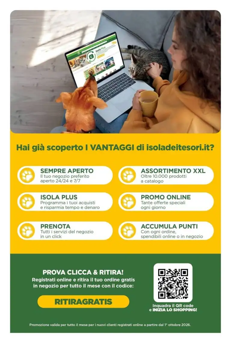Volantino L´isola Dei Tesori Dal Ottobre 2026 Anteprima - Immagine 2 L´isola Dei Tesori