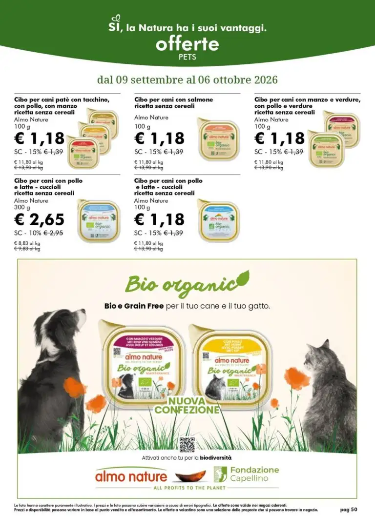 Volantino Naturasì Settembre 2026 - Immagine 1 Naturasì Settembre