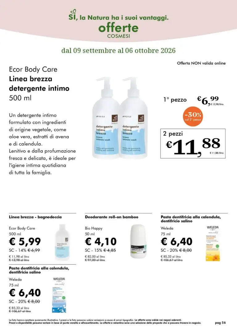 Volantino Naturasì Settembre 2026 - Immagine 1 Naturasì Settembre