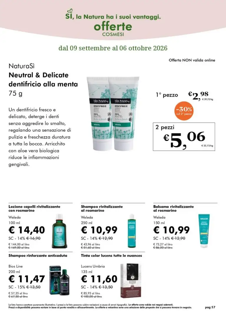 Volantino Naturasì Settembre 2026 - Immagine 2 Naturasì Settembre