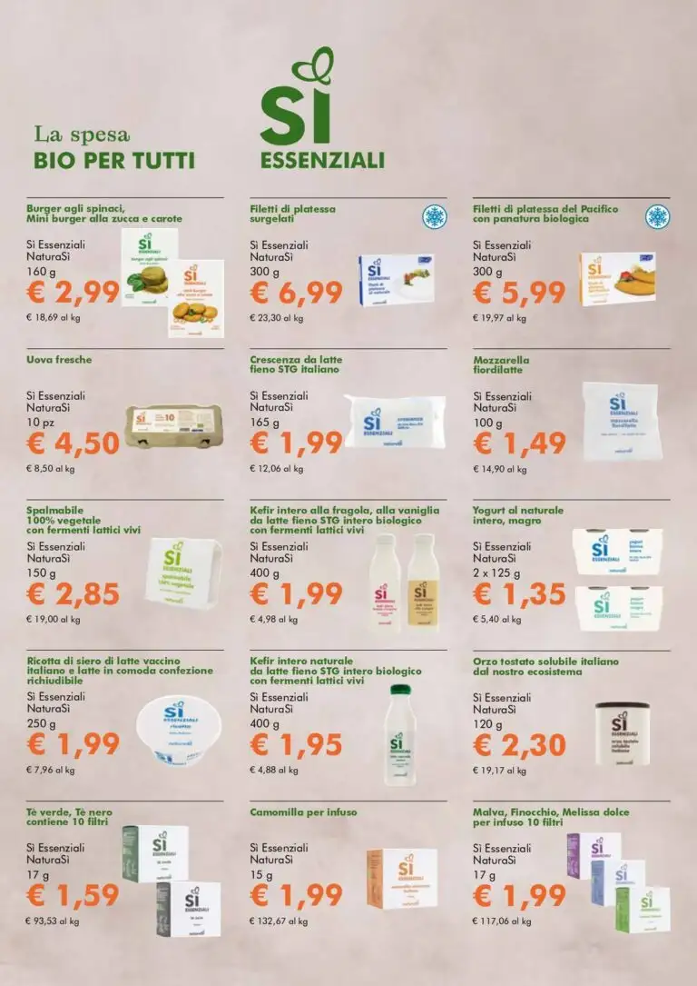 Volantino Naturasì Settembre 2026 - Immagine 1 Naturasì Settembre